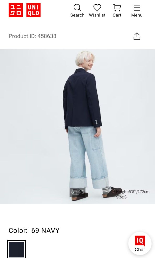 jw anderson uniqlo blazer