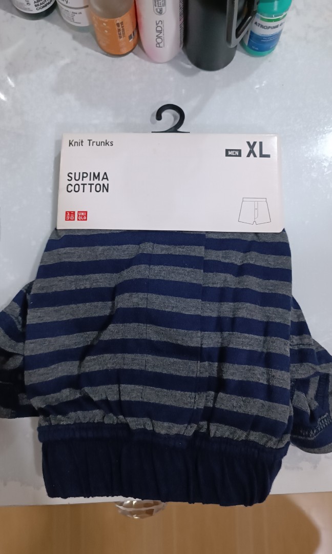 Uniqlo Knit Trunks Supima Cotton XL, Men's Fashion, Bottoms