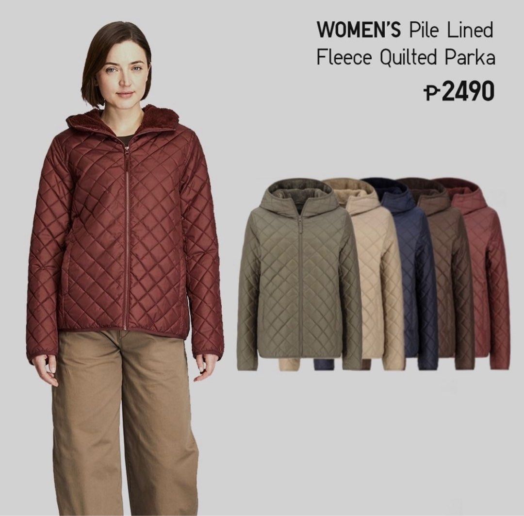 Uniqlo best sale fleece parka