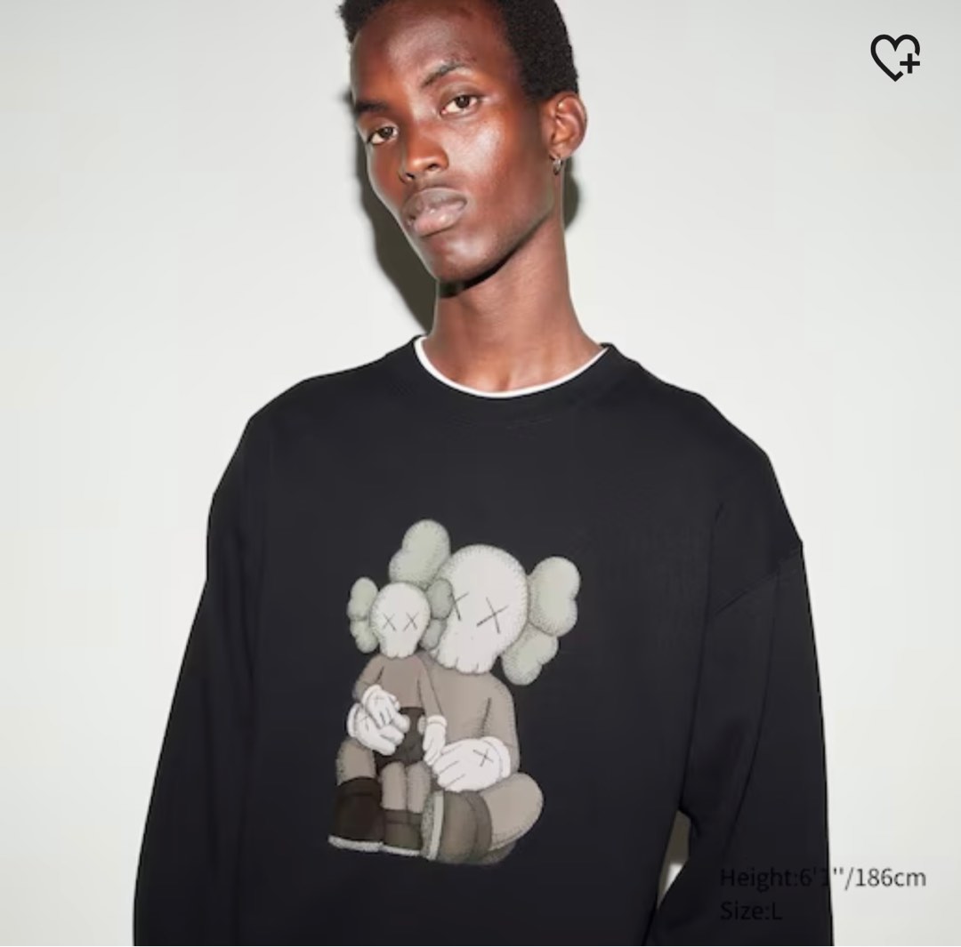 Uniqlo kaws sweatshirt cheap