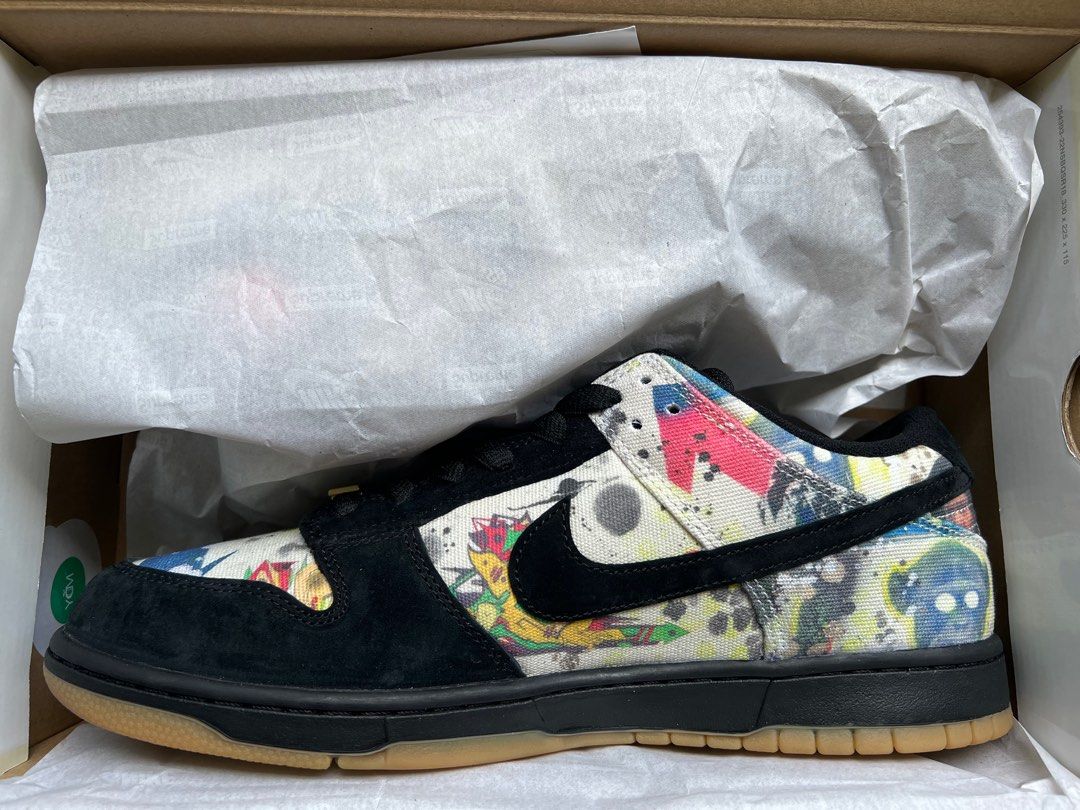 ダンクSBNIKE SB SUPREME DUNK rammellzee US 11.5 - kubau-kiel.de