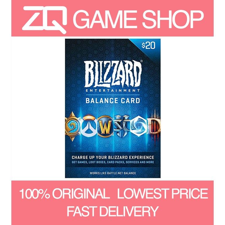 Blizzard Entertainment $50 Blizzard USA Gift Card - Battle.net Digital Code