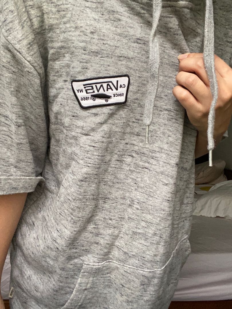 Vans short shop sleeve hoodie