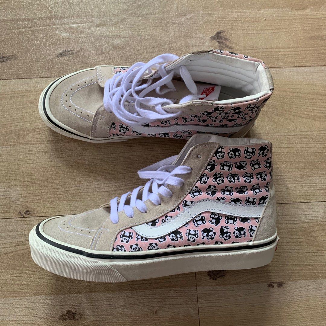 Vans sk8 hi cheap panda