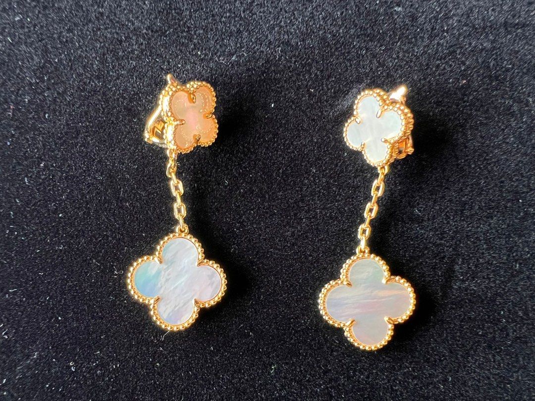 Vca magic alhambra earrings hot sale