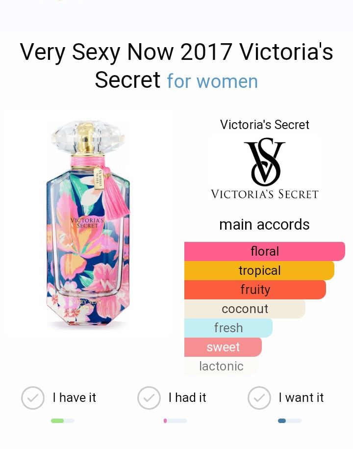 VICTORIA'S SECRET VERY SEXY NOW EAU DE PARFUM 1.7 OZ (IN SEALED