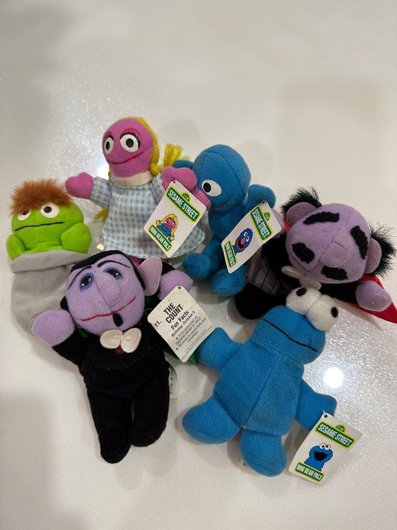 The count stuffed animal hot sale