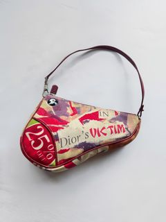 Christian Dior Collector Vintage Victim Saddle Bag 2003 - Katheley's