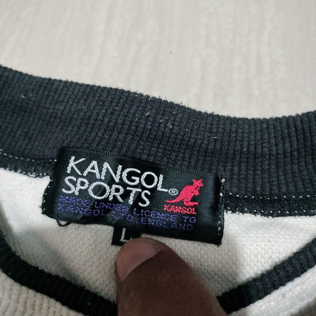 vintage KANGOL sports sweater, Men's Fashion, Tops & Sets, Tshirts & Polo Shirts on Carousell