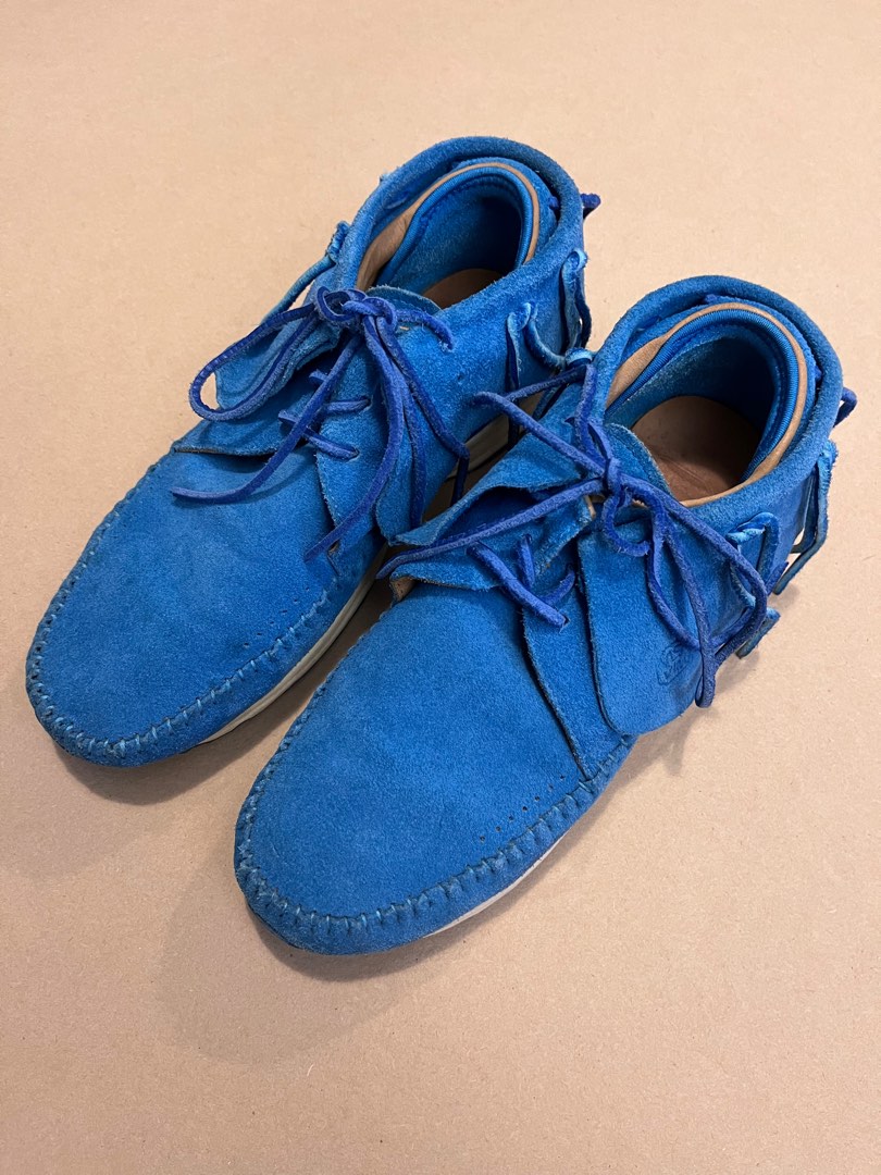 Visvim FBT Blue / US7, 名牌, 鞋及波鞋 - Carousell