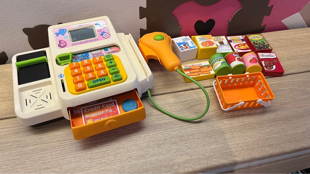 Vtech shop and learn top cash register