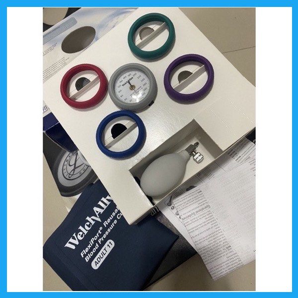 Welch Allyn Sphygmomanometer Aneroid Durashock (Category: Medical Supplies & Tools) located in Manila. Submitted by 888.eightcaremed (Listing ID 1253580668, Image 2). Description: Welch Allyn Aneroid Sphygmomanometer Blood Pressure Cuff for Adult Maintain Accurate Blood Pressure Readings with Lower Lifetime Costs. Gear-free DuraShock™ technology Certified accuracy to +/- 3 mmHg Withstands a 30″ drop, AAMI’s standard shock resistant requirement Un