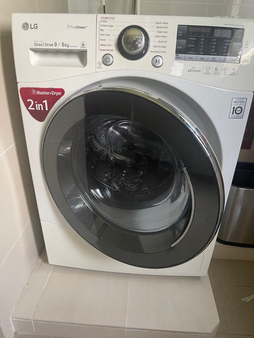 Well used LG washer dryer for sale