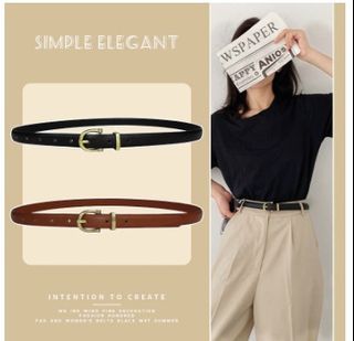 Belts For Women Ladies Fashion Atmosphere Wide Belt Decorative Elastic  Girdle Versatile Waist Belt (Black, One Size) at  Men's Clothing store