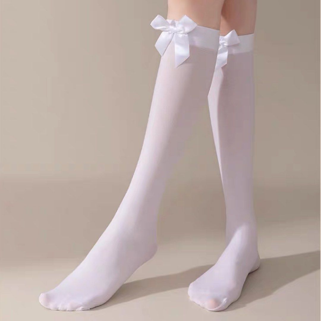 1 Pair Women s full calf High Socks Women s Fashion Watches