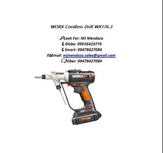 WORX Cordless Drill WX176.3