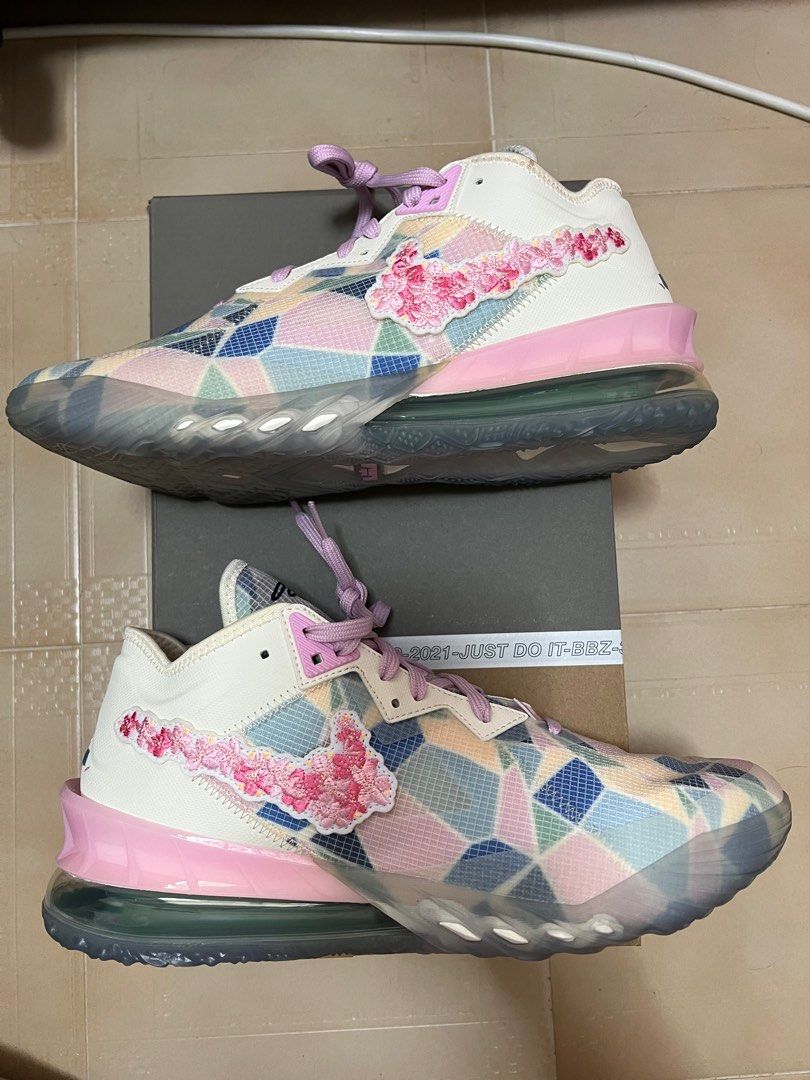 Cherry Blossom Lebron 18 Low Nike LeBron 18 Low Atmos Cherry Blossom