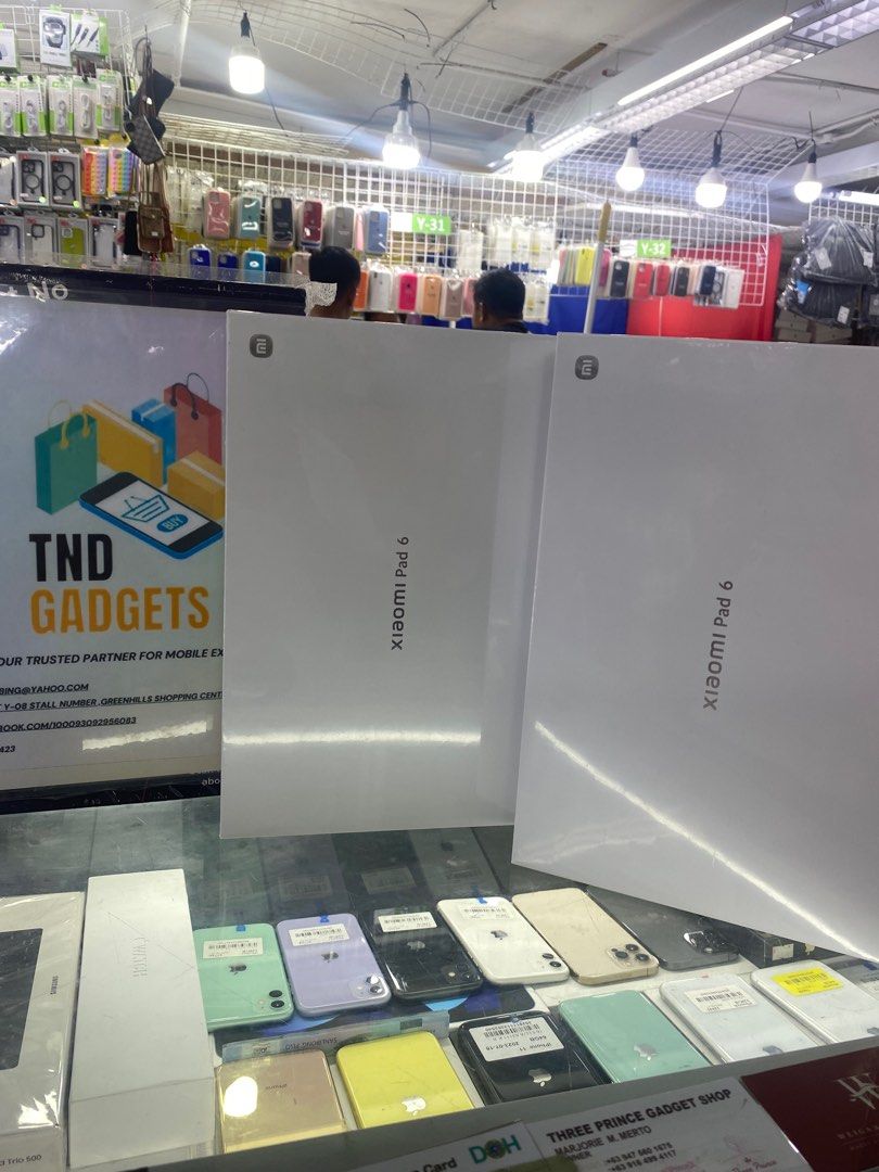 Xiomi Pad 6 (Category: Android) located in Pasig City. Submitted by melissaomb01623 (Listing ID 1253611756, Image 2). Description: Xiomi Pad 6 6gb ram 128gb internal Brand new sealed 1 year warranty in xiomi service center pick up store in greenhills shopping center we do cod in metro manila and near provinces just add sf only..