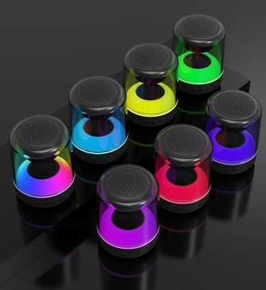 Small speaker with lights hotsell
