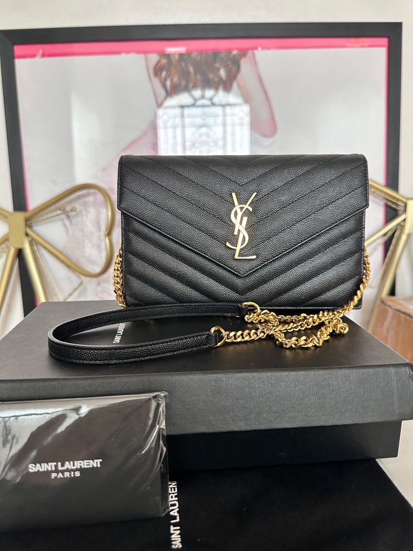 Ysl WOC small size excellent conditions #forsaleph #bagsforsale  #forsalemanila #authenticforsaleph Not affiliated with any of the brands…