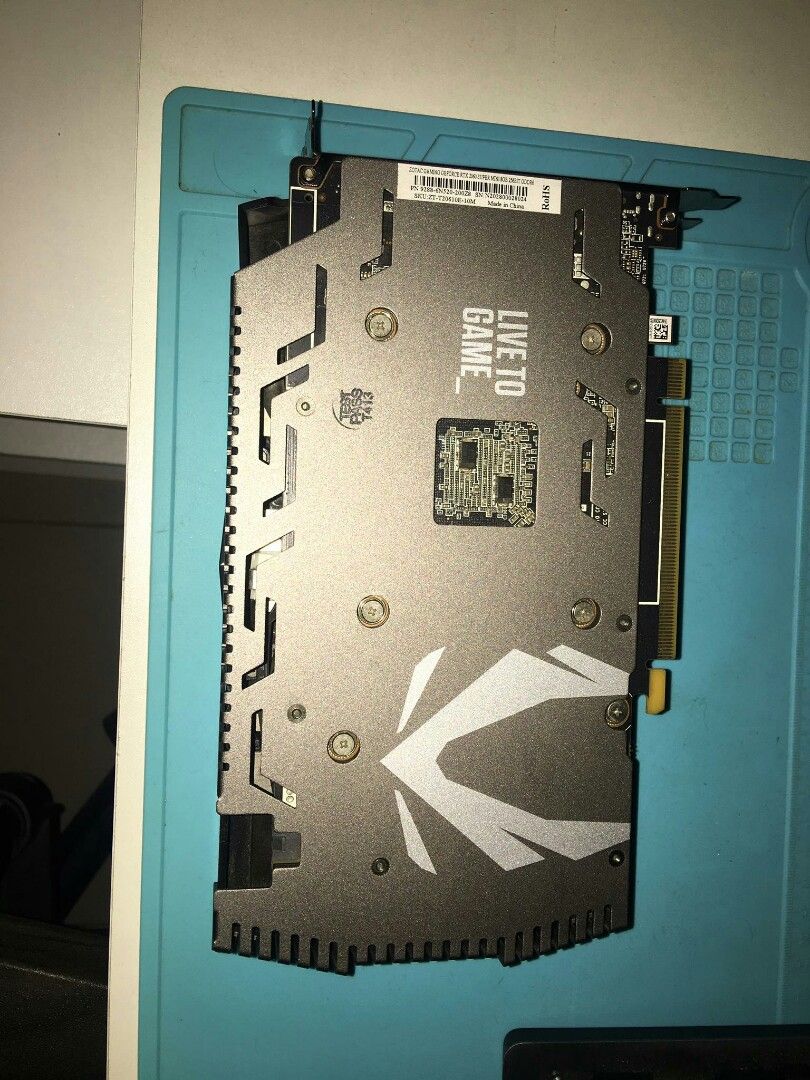 Zotac 2060 Super mini 8gb (Category: Computer Parts) located in Manila. Submitted by prinz22 (Listing ID 1253529714, Image 2). Description: Zotac 2060 Super mini 8gb 256bit Used with Corsair 1200W platinum PSU First owner with box Meetup every Sunday only near SM San Lazaro.