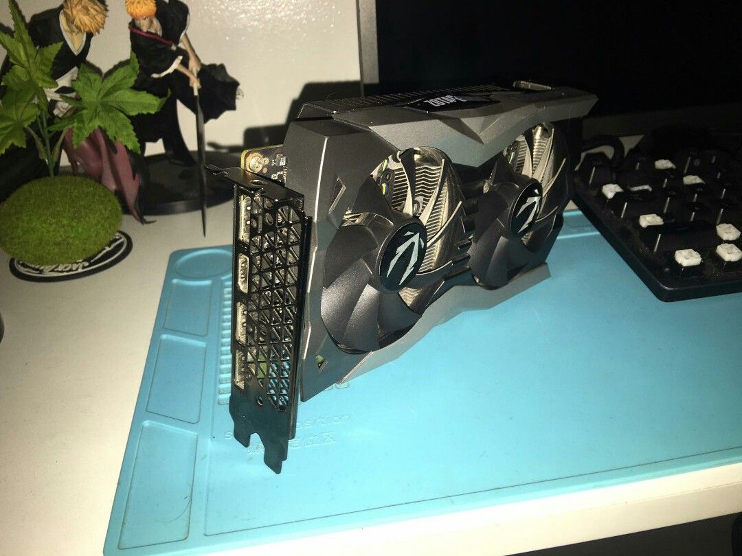 Zotac 2060 Super mini 8gb (Category: Computer Parts) located in Manila. Submitted by prinz22 (Listing ID 1253529714, Image 3). Description: Zotac 2060 Super mini 8gb 256bit Used with Corsair 1200W platinum PSU First owner with box Meetup every Sunday only near SM San Lazaro.