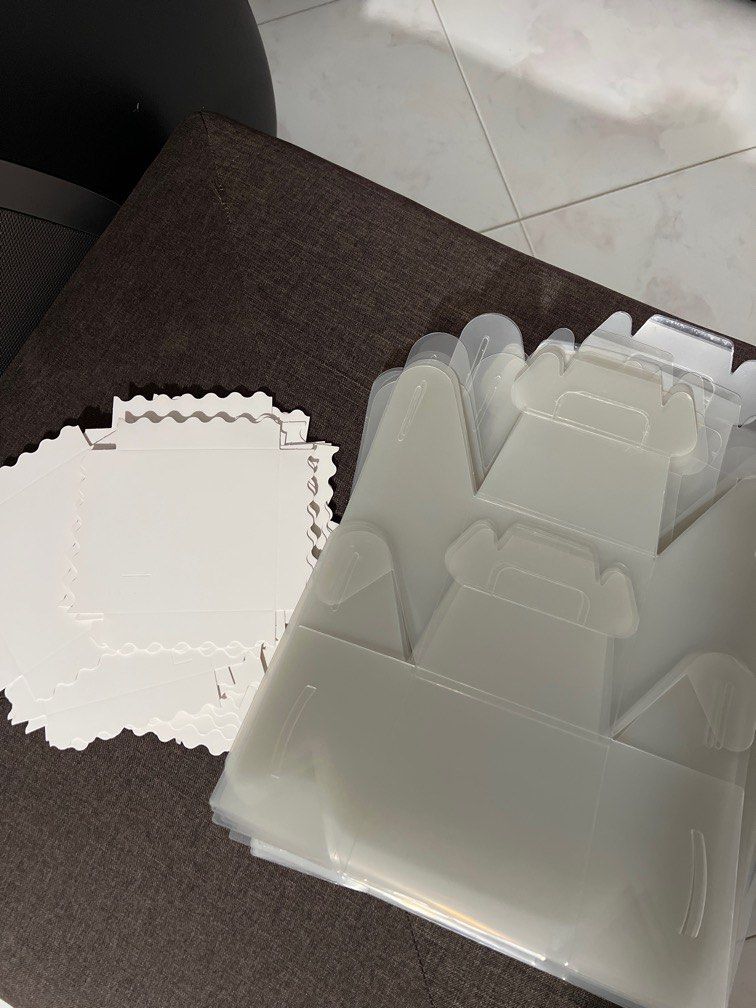 3 inch cake box, Furniture & Home Living, Kitchenware & Tableware ...