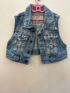 7-9歲女童 男童牛仔背心