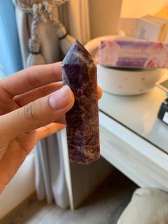 紫雲母晶柱