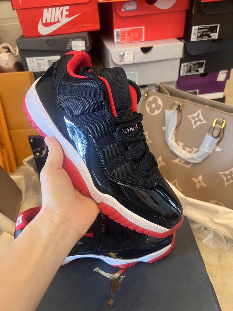 全新盒裝22~30CM男女鞋Nike Air Jordan 11 Retro Low bred 黑紅玫瑰金