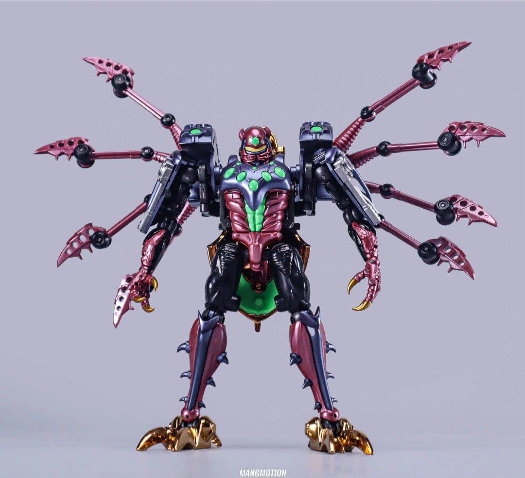 全新品TransArt Toys BWM-11 TA 金屬狼蛛模型超能勇士猛獸俠Beast Wars