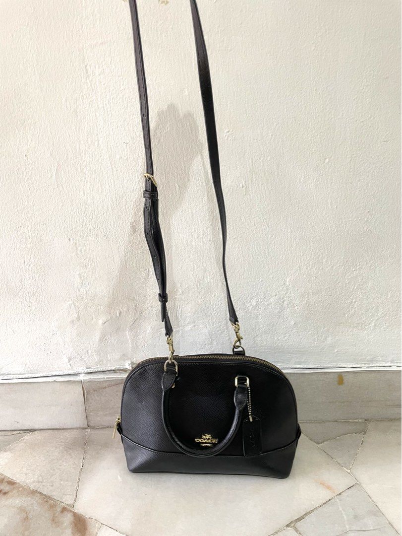 Coach sierra satchel black hotsell