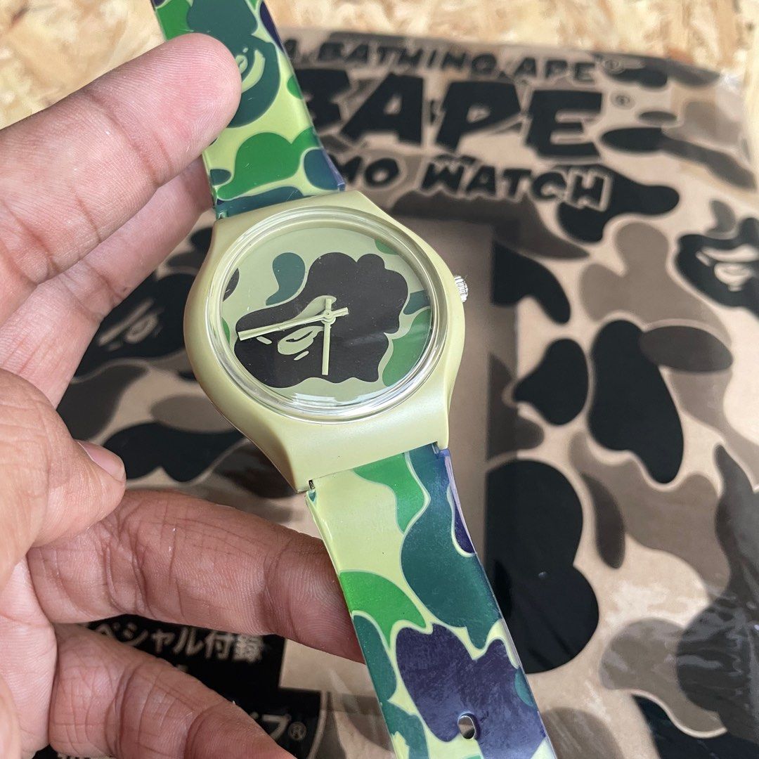 Bape best sale silicone watch