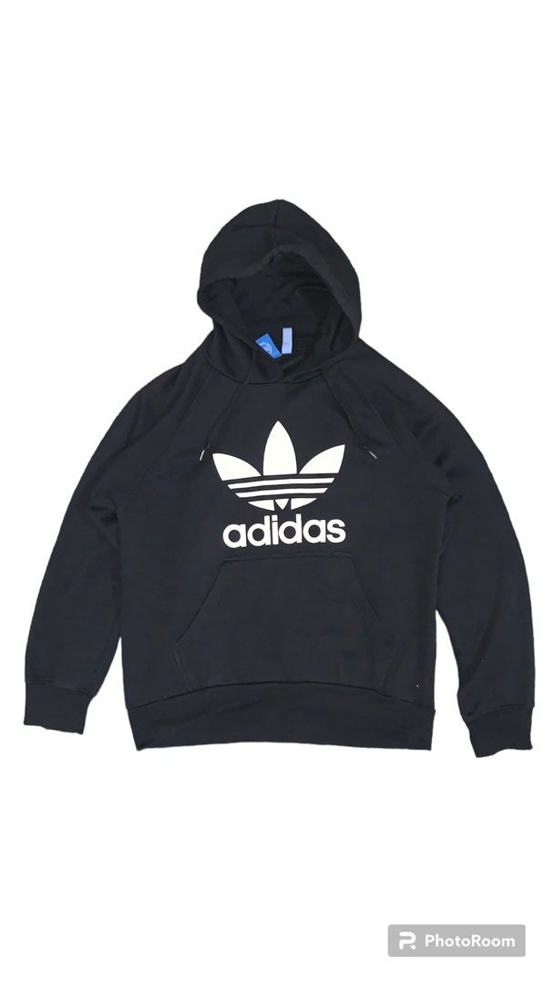 Adidas authentic hoodie black on sale