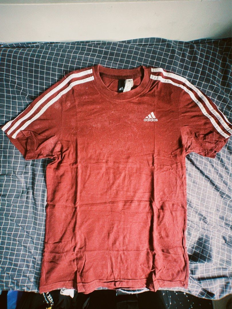 Maroon adidas new arrivals shirt