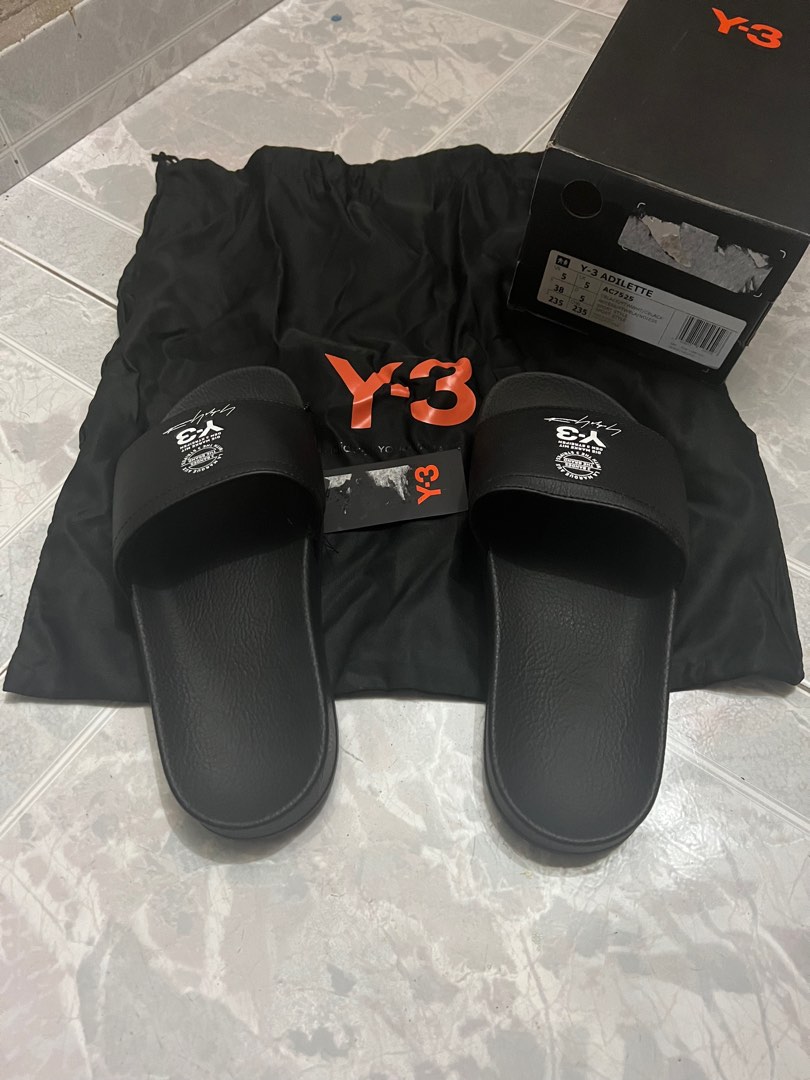 Adidas y3 slides new arrivals