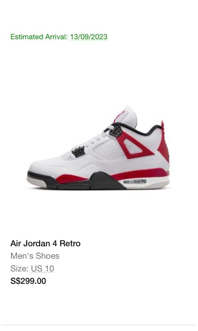 got em fire red 4s