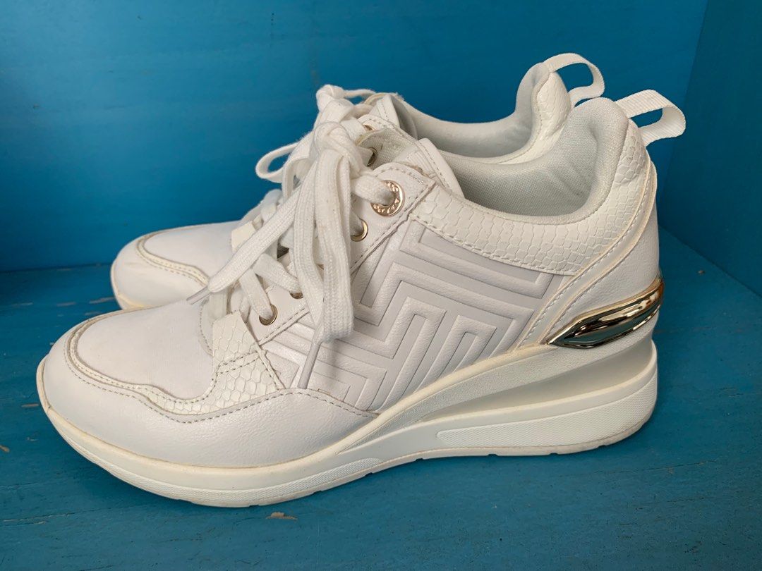 ALDO wedge sneakers good as new