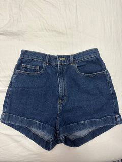 American Apparel Blue Jean Shorts