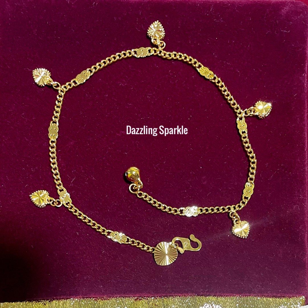 Gold sales filled anklet