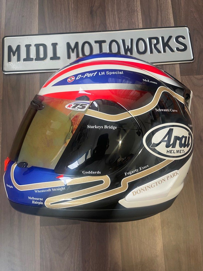 Arai RX7 RR5 Haslam Track Sports Equipment Other Sports