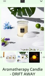 Aromatherapy Candle - DRIFT AWAY香氛蠟燭
