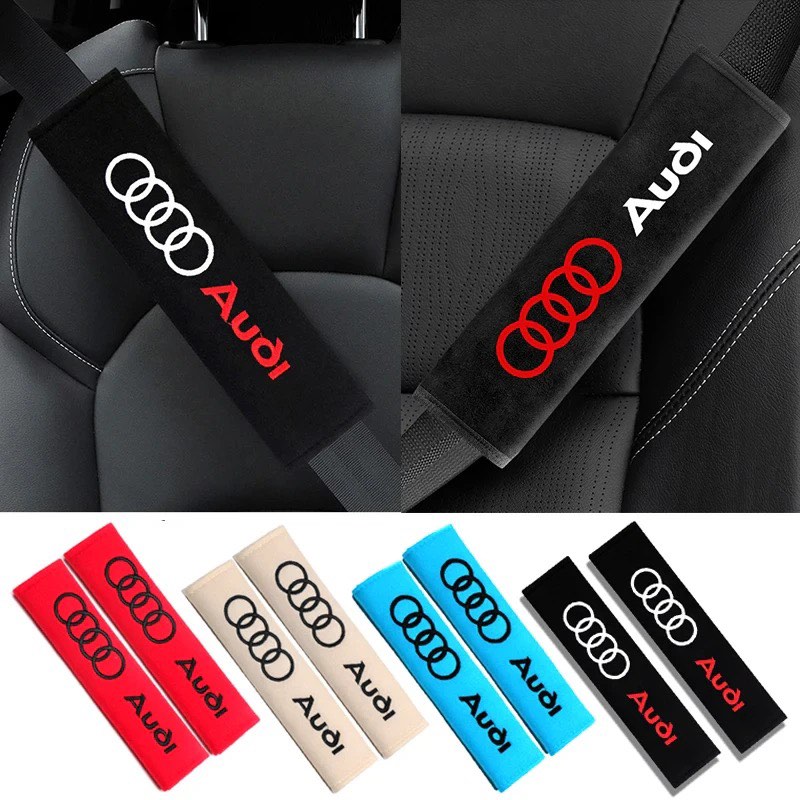 Audi seat outlet belt covers