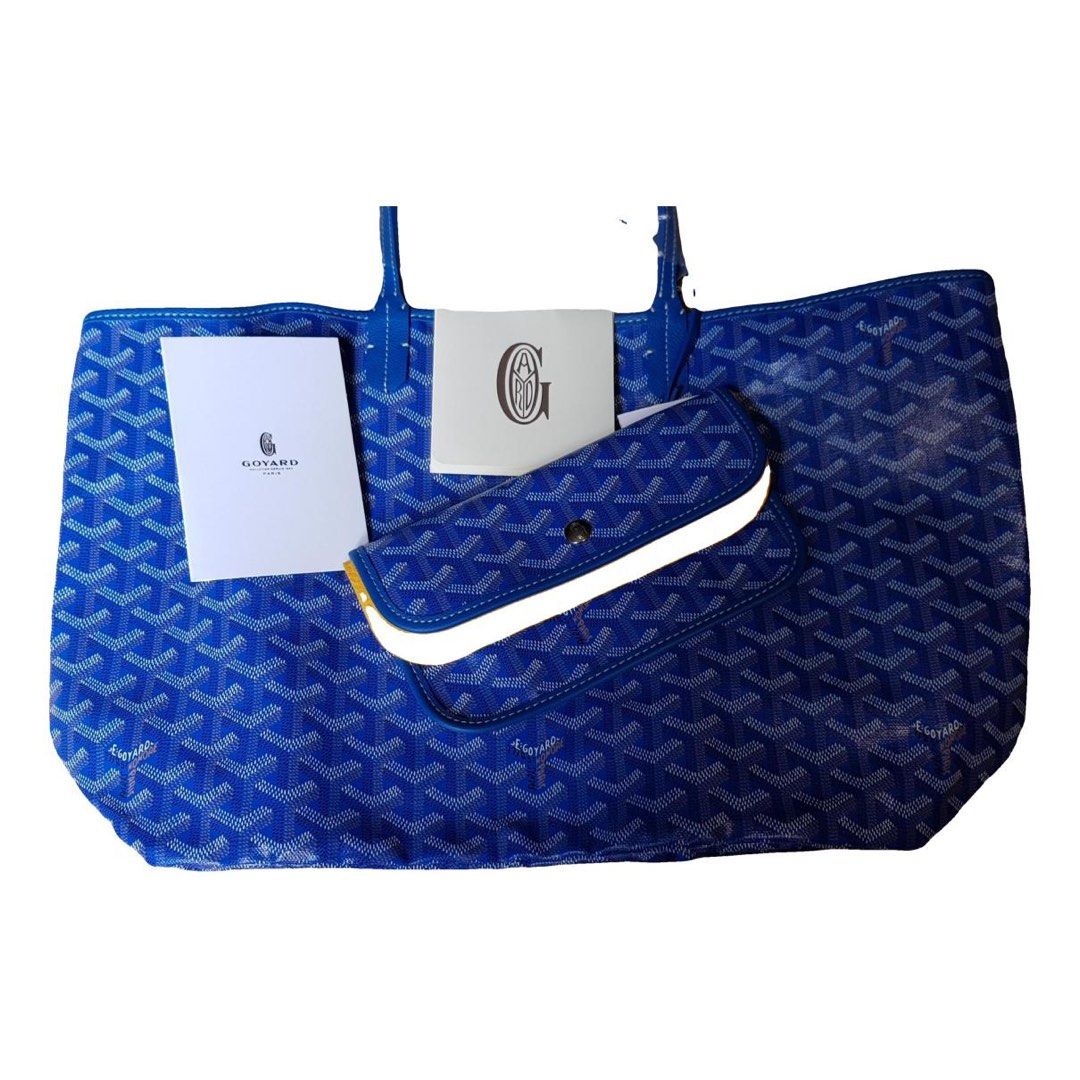 Goyard blue tote, Luxury, Bags & Wallets on Carousell