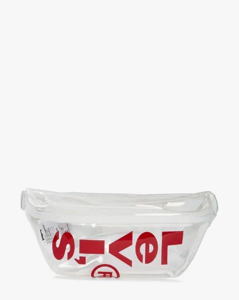 Levis fanny top pack transparent