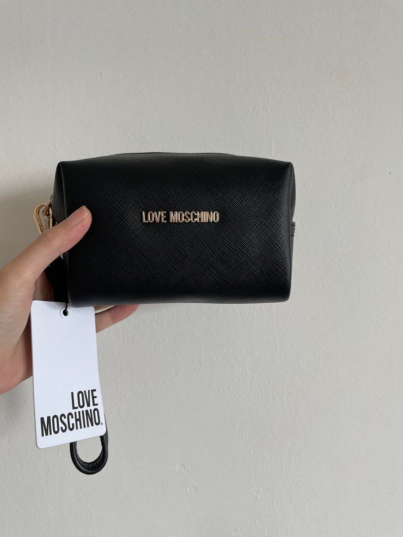 Love moschino cosmetic cheap bag