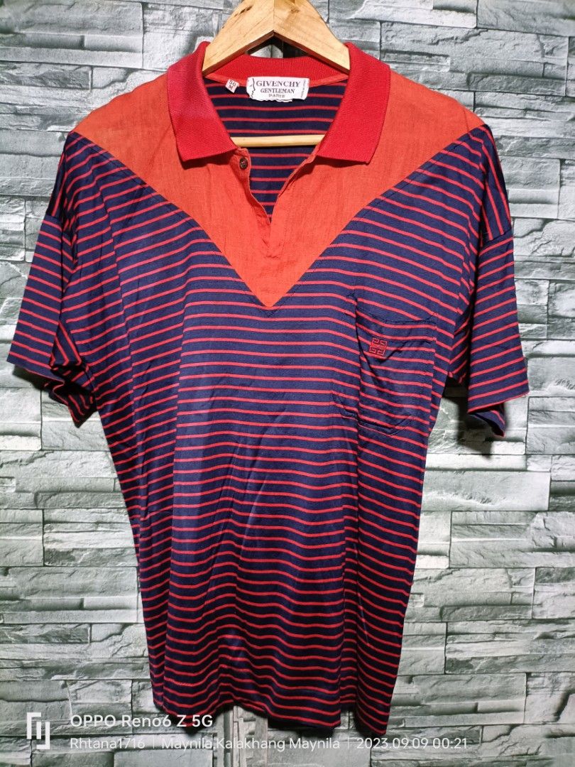 Givenchy polo best sale shirt red