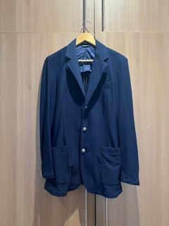 Balmain light navy blue  blazer
