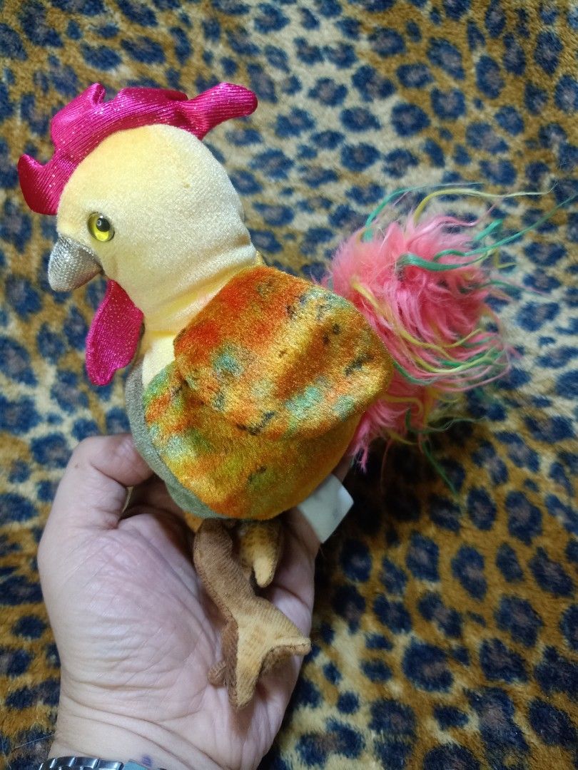 BEAUTIFUL MINI CHICKEN / ROOSTER PLUSH TOY, Hobbies & Toys, Toys ...