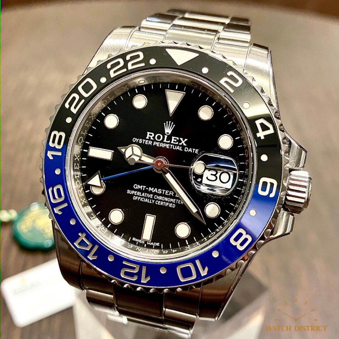 BEST 2018 Rolex GMT Master II Batman 116710BLNR FULL SET